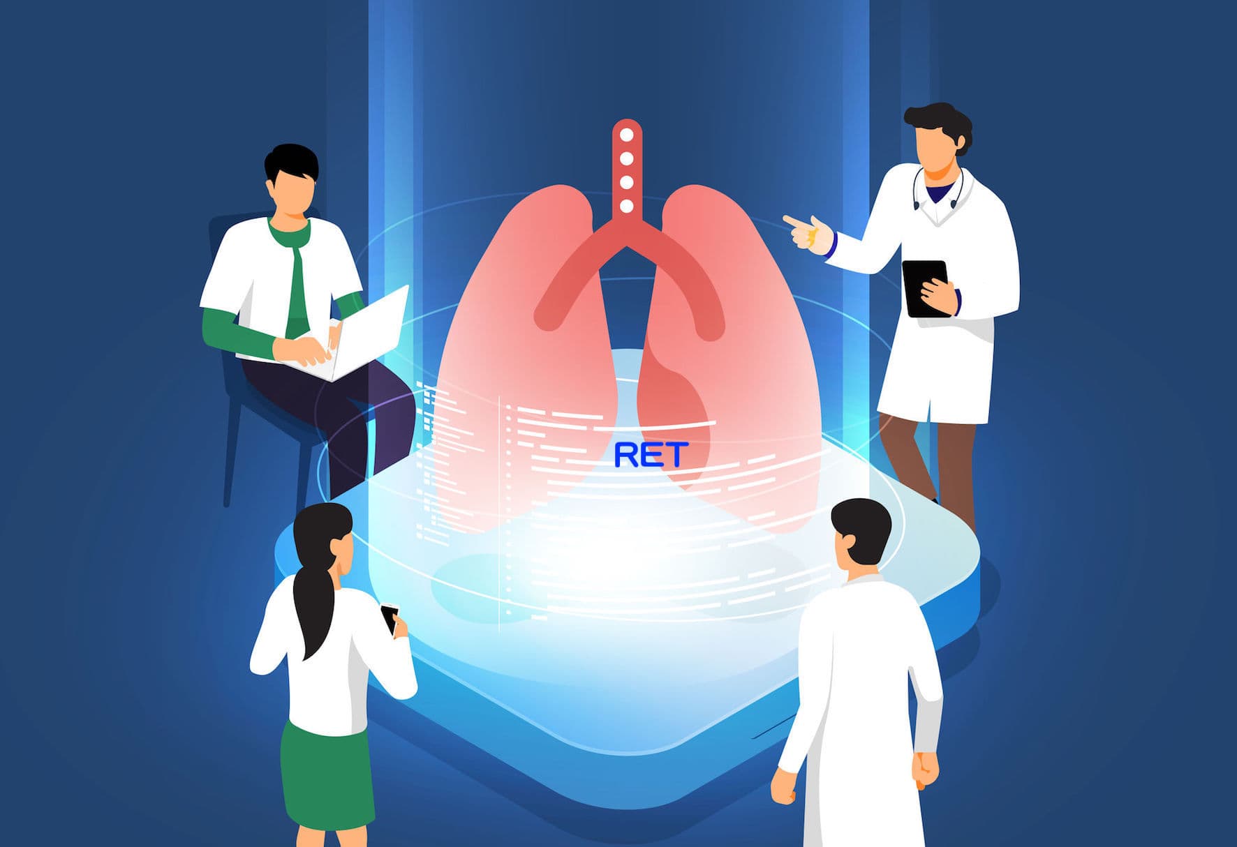RET 肺癌標靶藥物大對決：selpercatinib 和 pralsetinib 未來誰勝出？