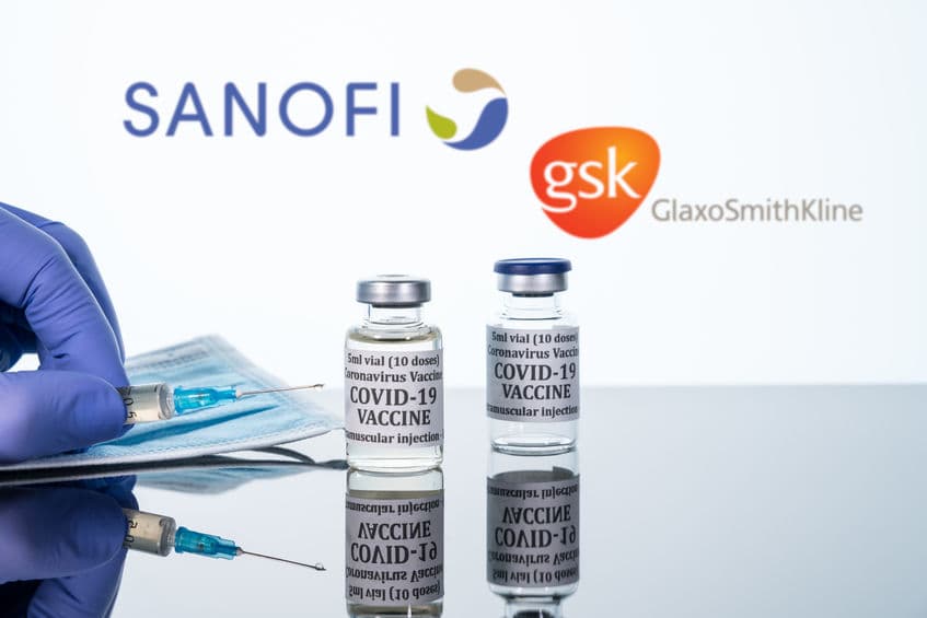 Sanofi、GSK 新冠疫苗 2 期臨床表現正面！2 劑後血清轉換率至少 95%