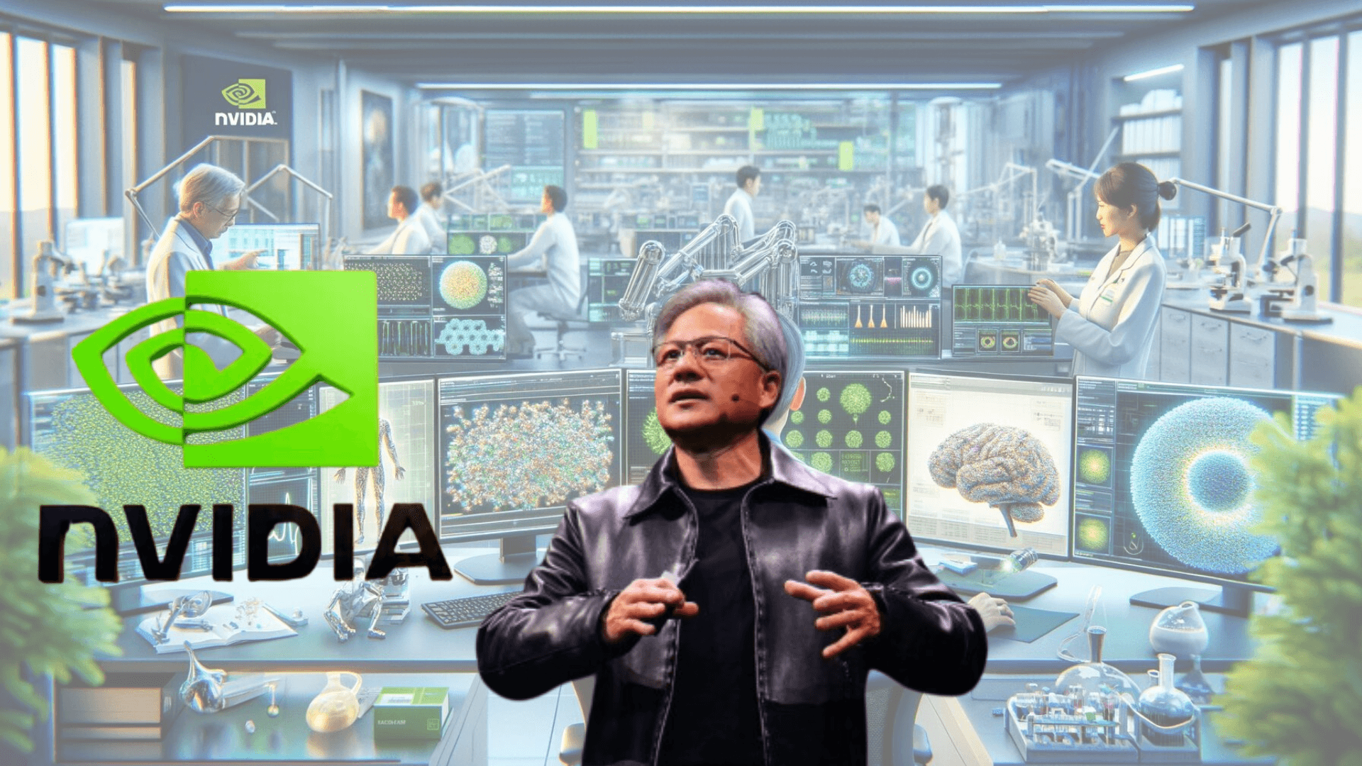 黃仁勳加持讓生科不科科？深度解析生命科學如何衝上 AI 浪潮之巔