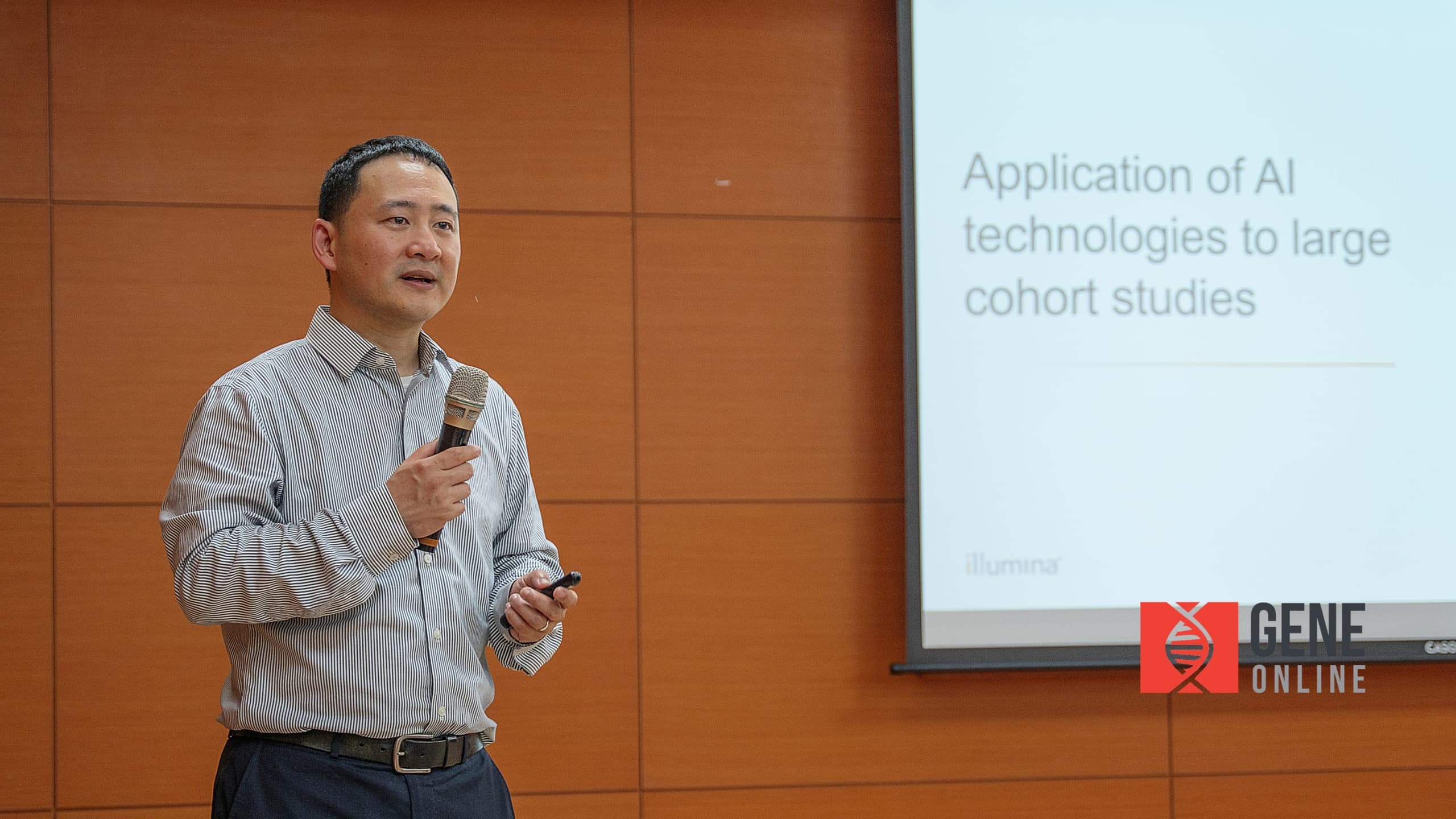 Illumina 特聘科學家台南演講，暢談 AI 精準醫學新突破