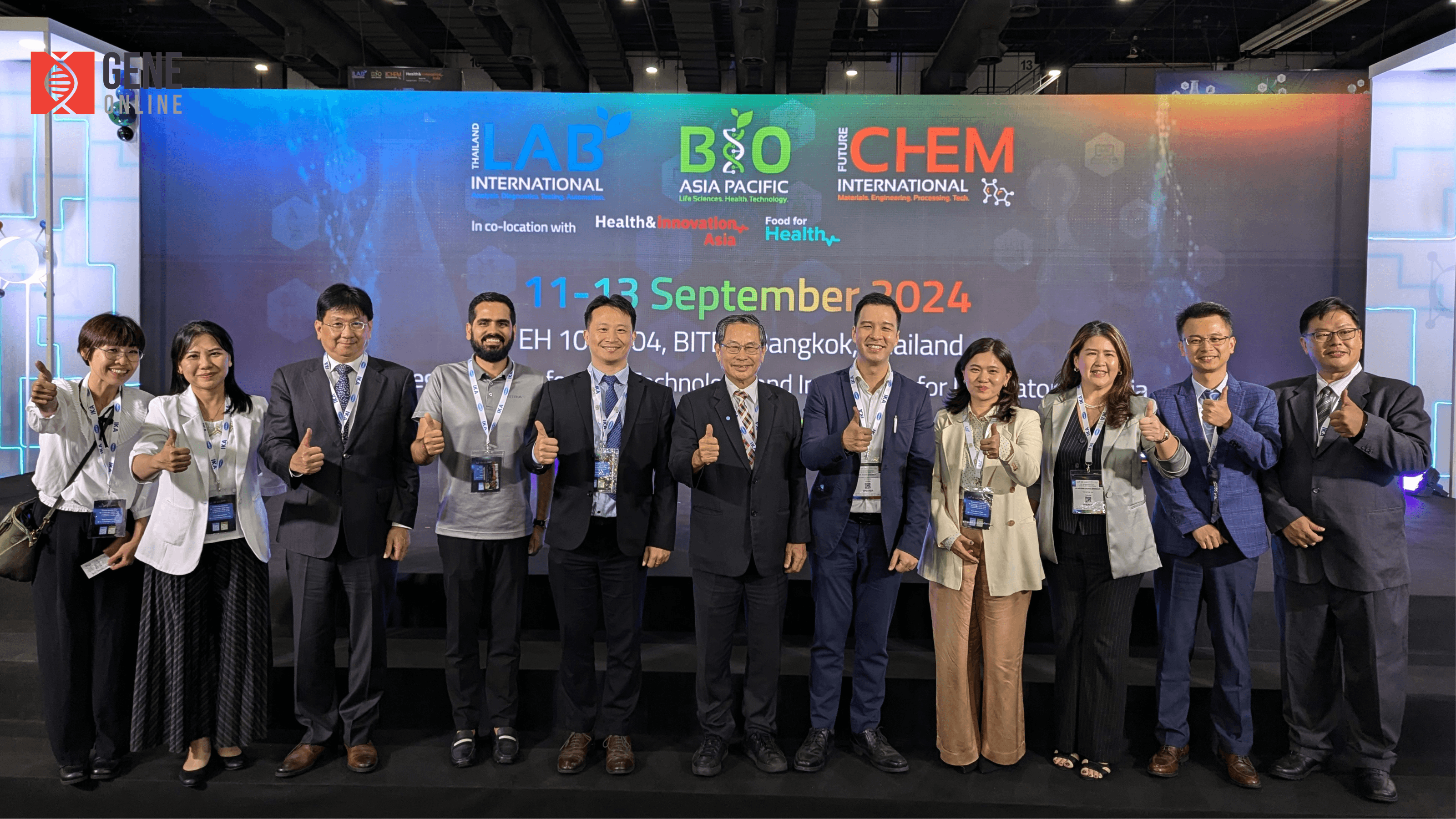 生醫推動小組促臺泰雙邊生技醫藥戰略合作，Bio Asia Pacific 2024 為創新整合平台奠定堅實基礎
