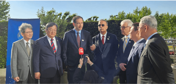 台灣世衛行動團會晤世界醫師會高層，獲重申支持參與 WHO 與 WHA（來源：衛福部）