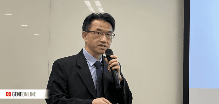 昱展新藥總經理文永順。（攝影：鐘煌翔）