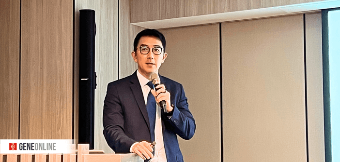 保瑞藥業董事長暨執行長盛保熙。（攝影：鐘煌翔）