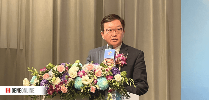 漢康生技創辦人、董事長暨執行長劉世高博士。（攝影：鐘煌翔）