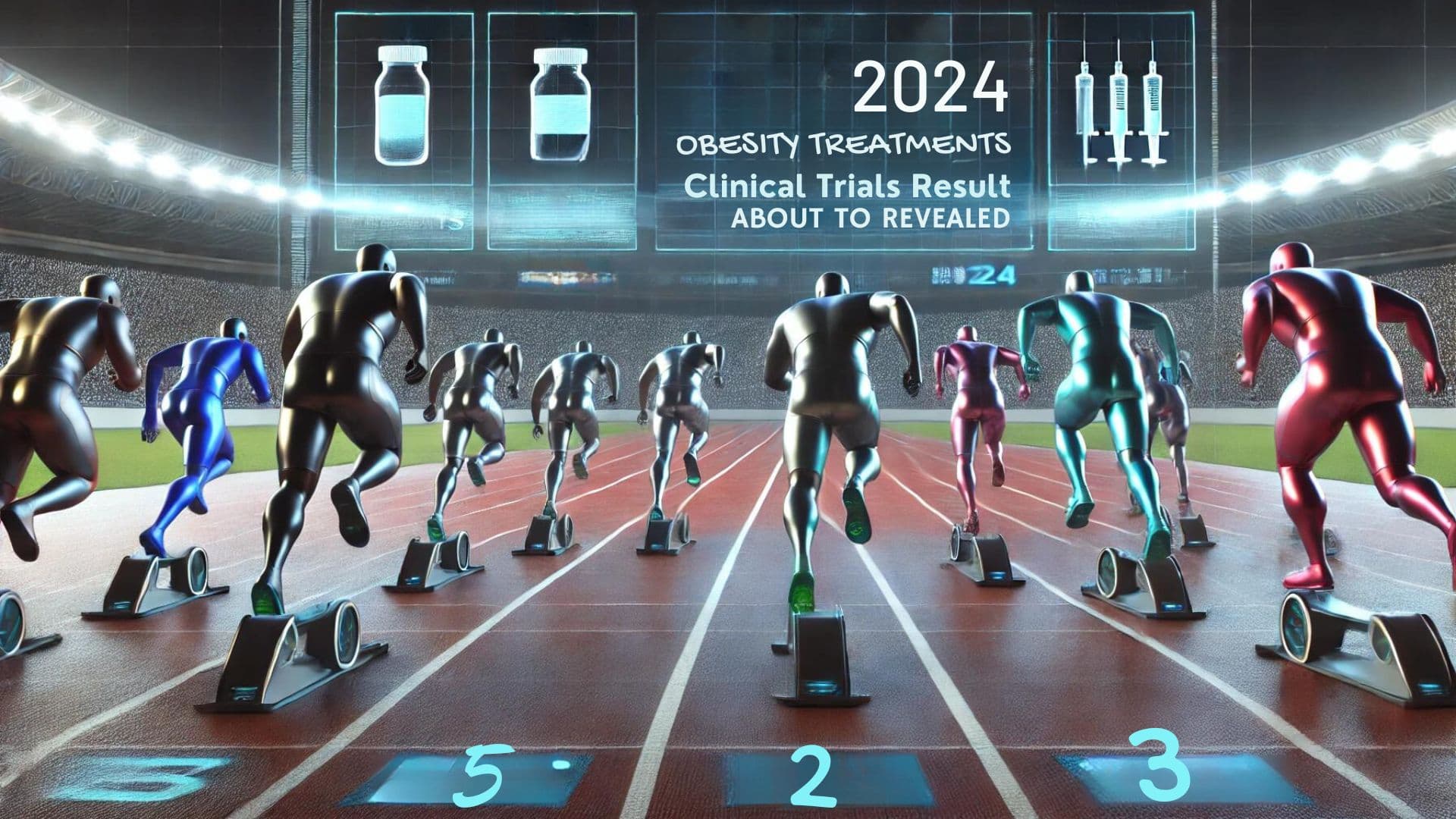 2024 年下半肥胖症新療法競爭白熱化,多家公司摩拳擦掌:5 大重點試驗結果將揭曉